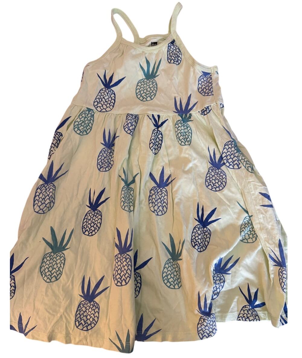 Tea collection pineapple dress size 7